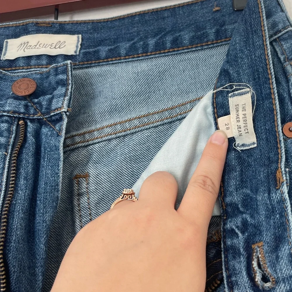 Madewell The Perfect Summer Jean High Rise size 28 - Picture 11 of 13